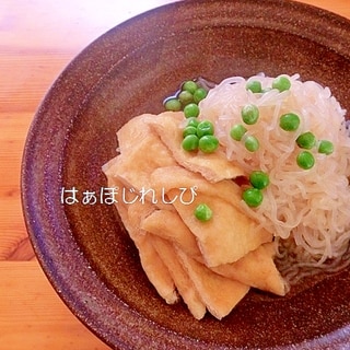 油揚げとしらたきの煮物✿